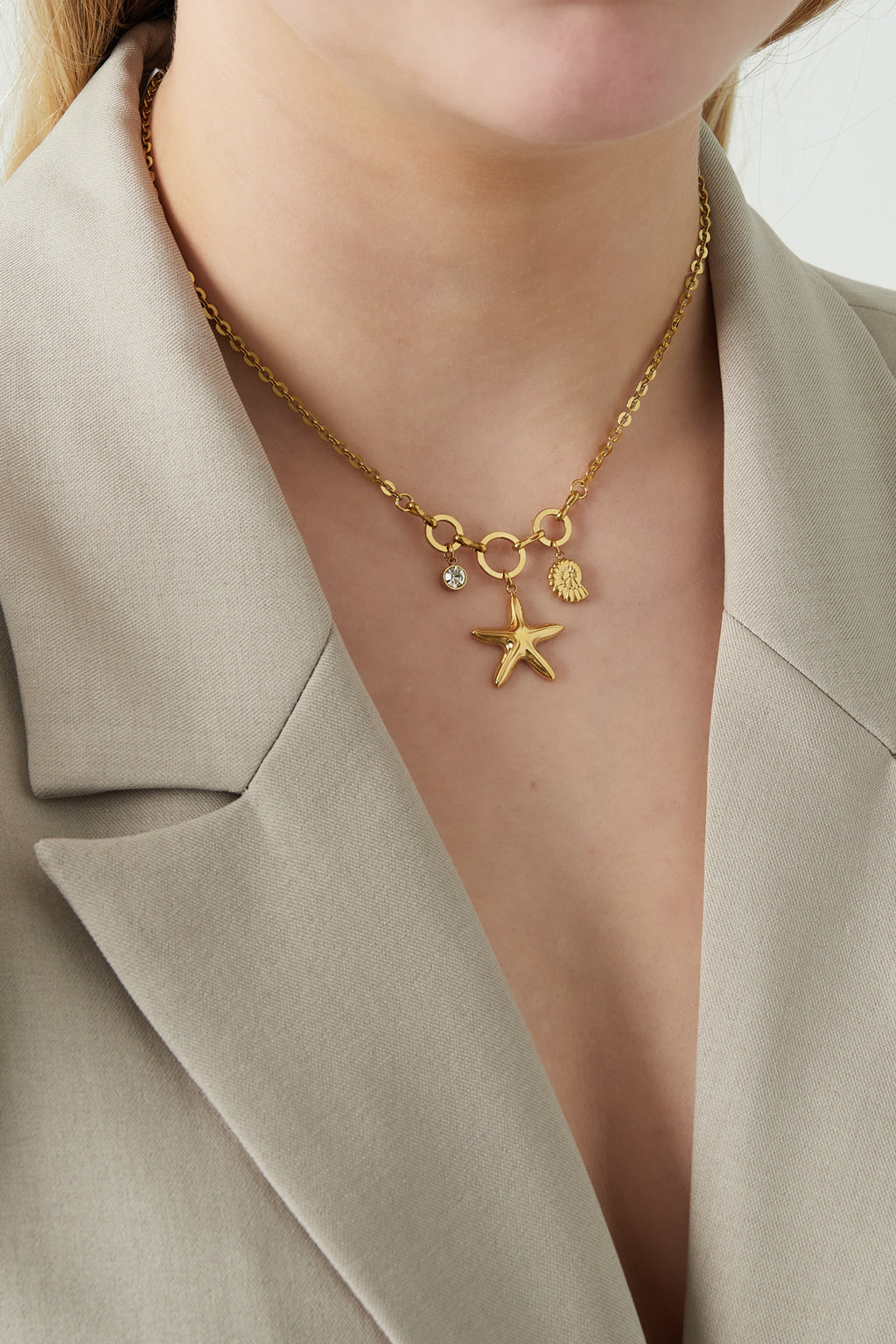 collar charm i sea you