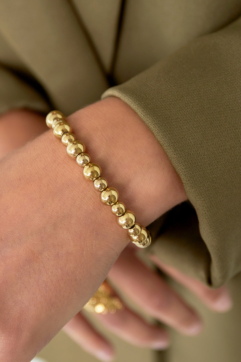 pulsera de cuentas grandes