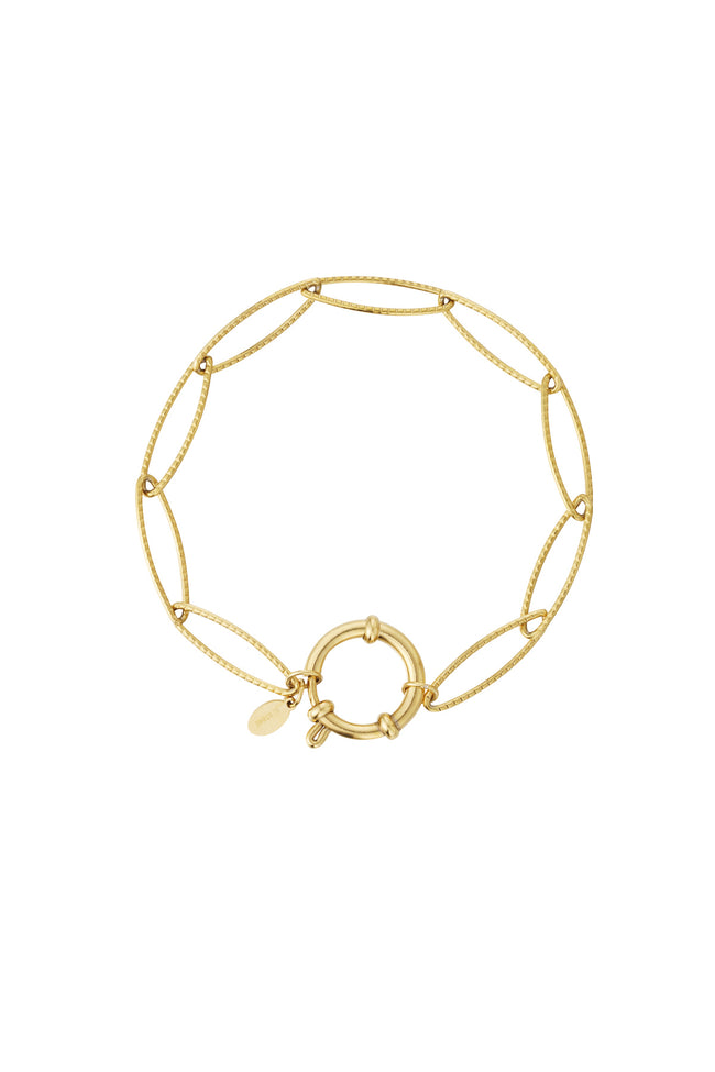 Pulseras de cadena de acero inoxidable Cadena DIY Serie simple diaria Joyería de mujer Hover Image