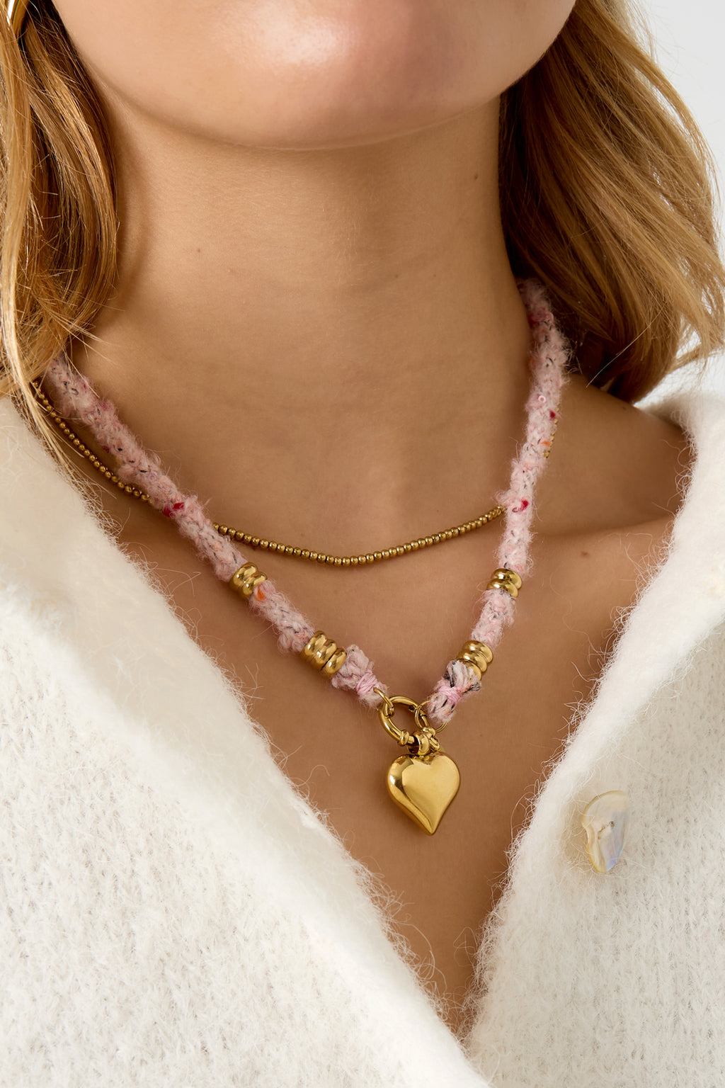 Collares colgantes Corazón Casual Diario Serie Simple Joyas para mujer