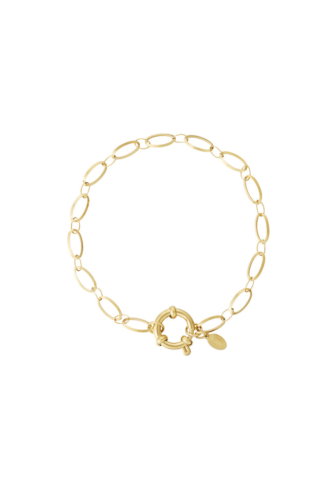 Pulseras de cadena de acero inoxidable Cadena DIY Serie simple diaria Joyería de mujer Hover Image