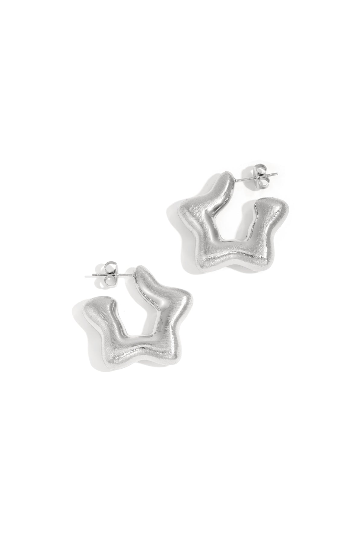 Pendientes de aro Estrella Serie Casual Diario Simple Joyería de mujer