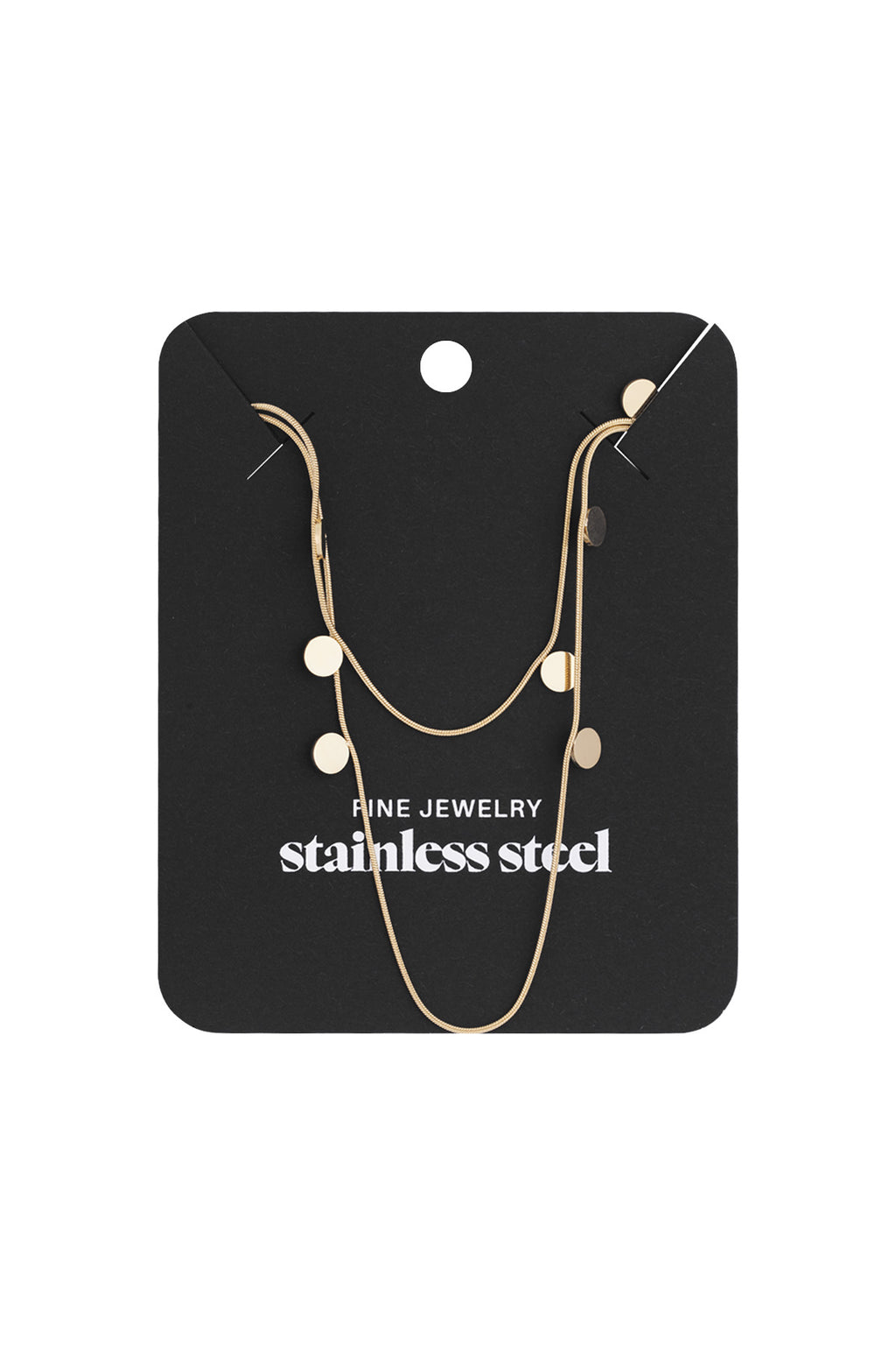 collar doble de monedas