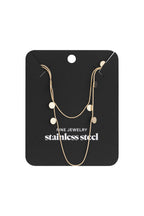 collar doble de monedas