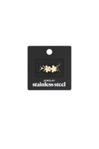 Anillo flores infinitas - Color oro