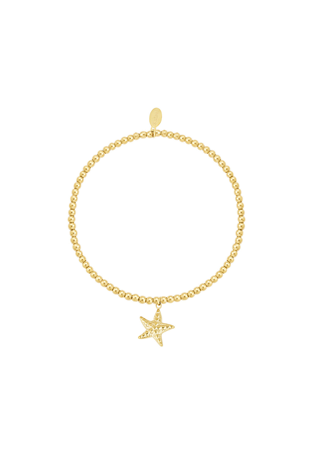 pulsera sencilla pequeña estrella de mar