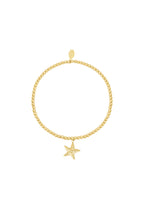 pulsera sencilla pequeña estrella de mar
