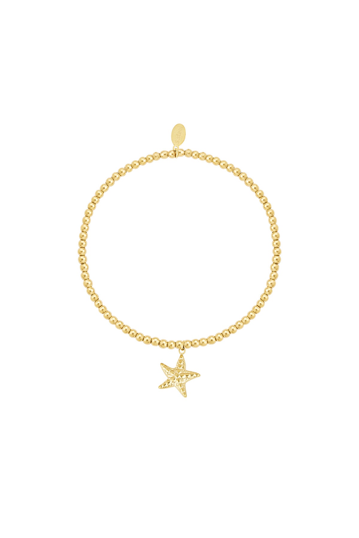 pulsera sencilla pequeña estrella de mar