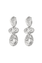 Pendientes colgantes de acero inoxidable de forma irregular, estilo casual y sencillo para uso diario. Joyería femenina.
