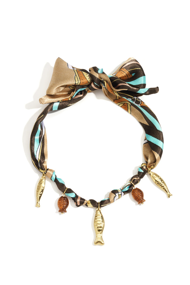 Collares largos de acero inoxidable con diseño de pez, serie romántica informal para uso diario, joyería para mujer Hover Image