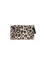 Bolsas de maquillaje con estampado de leopardo para uso diario, poliéster, accesorios de uso diario