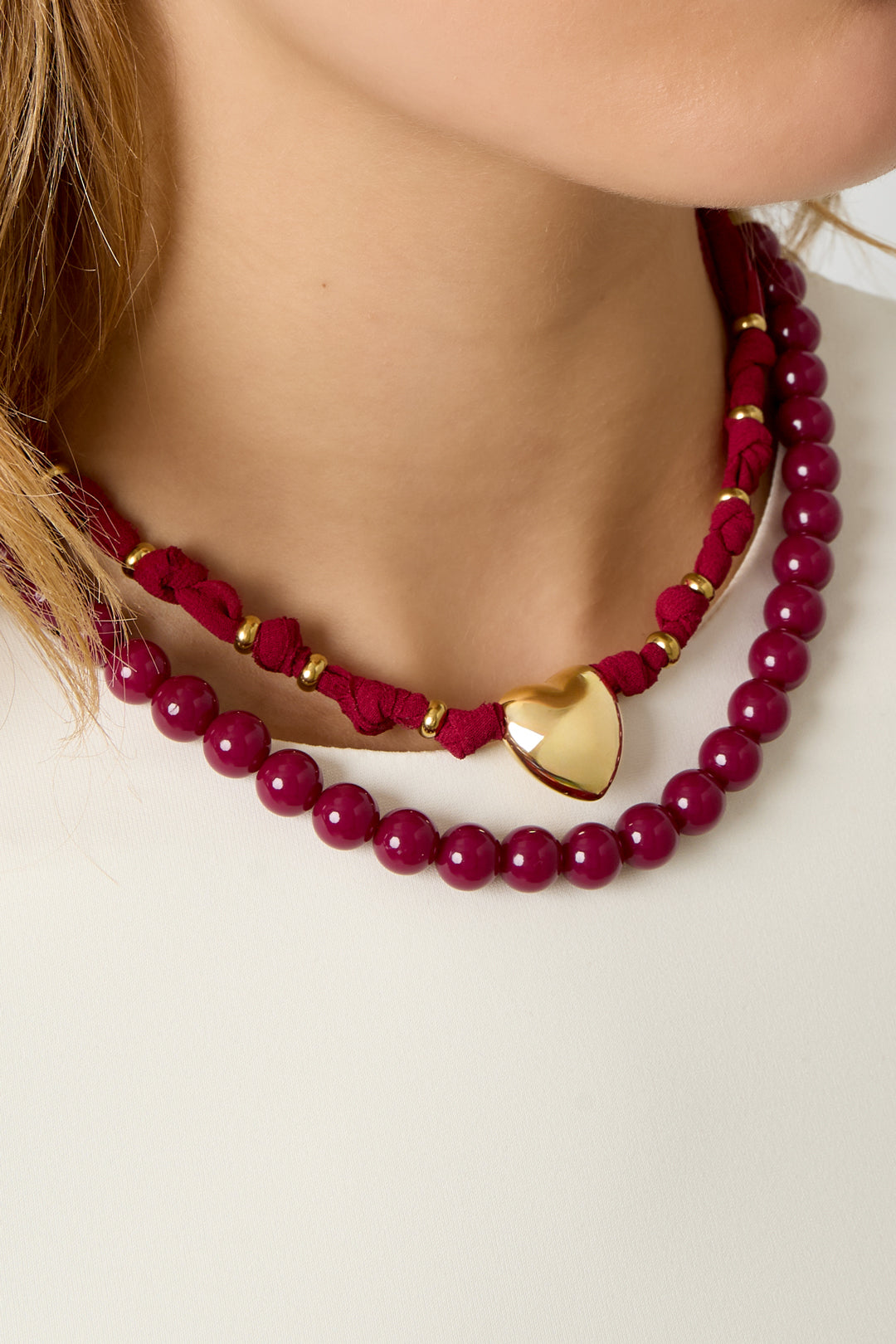 Collares colgantes Corazón Casual Diario Serie Simple Joyas para mujer