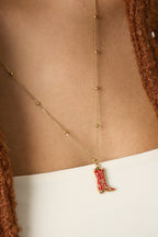 Collares colgantes botas Casual Diario Serie Simple Joyas para mujer