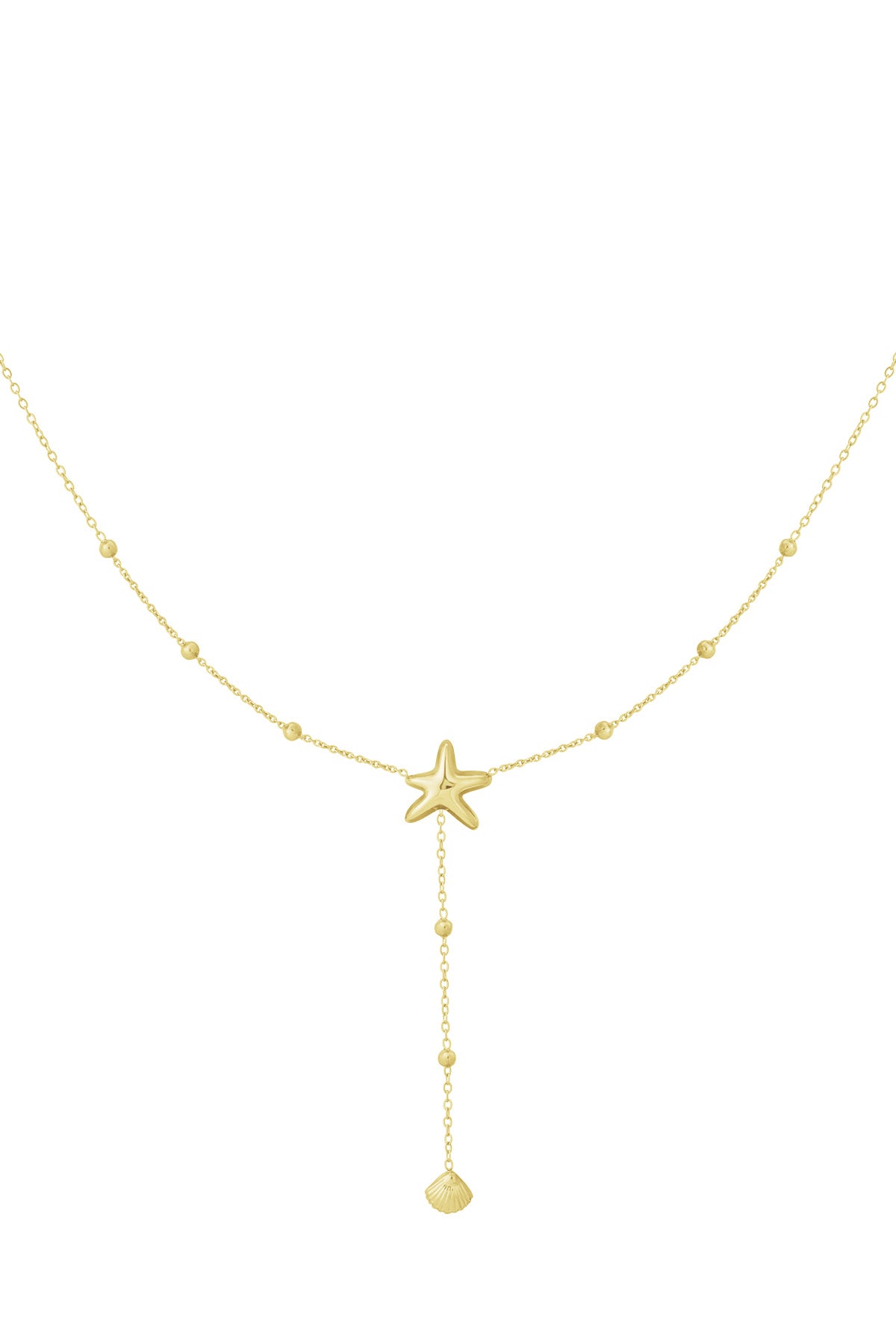 Collar de concha de estrella