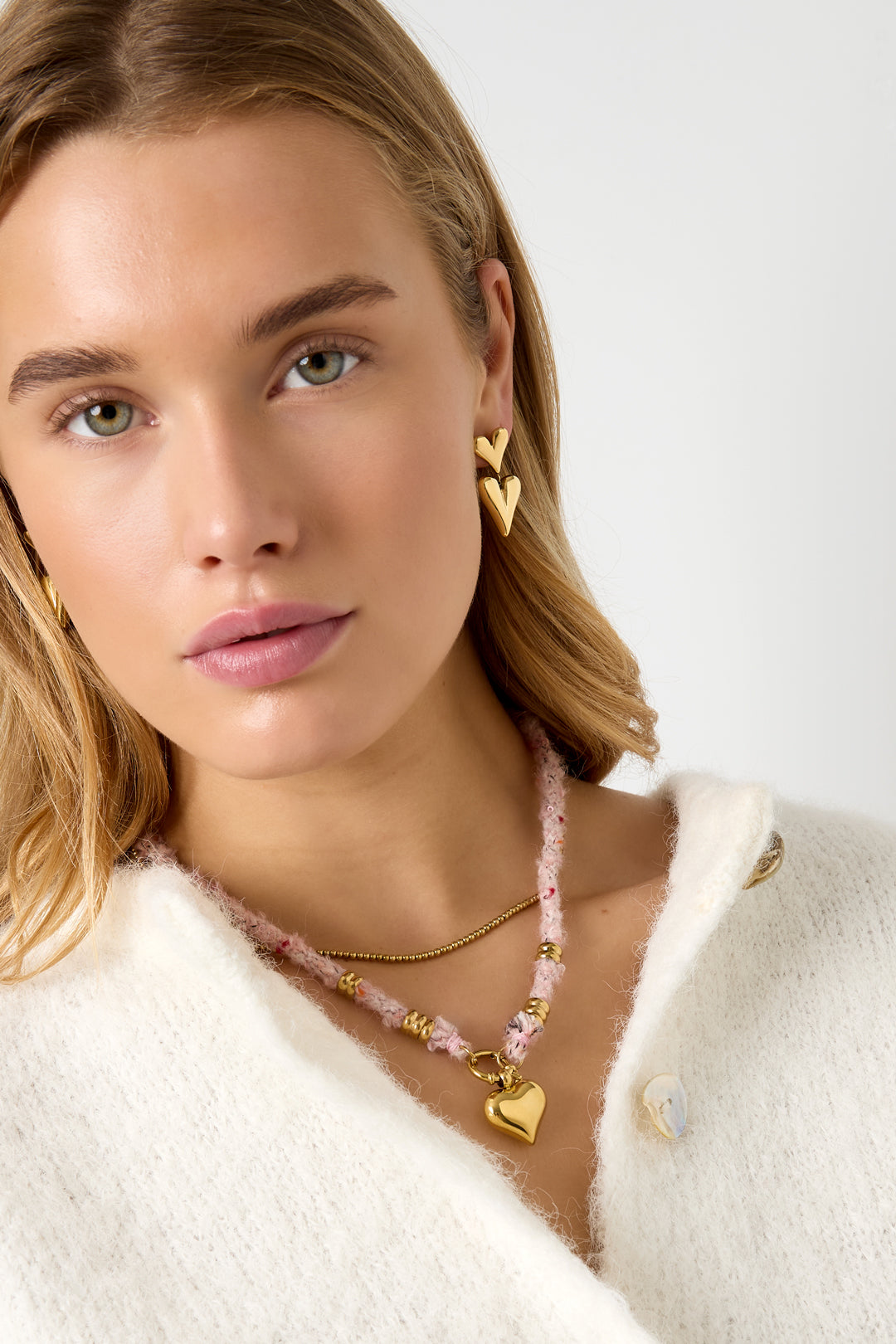 Collares colgantes Corazón Casual Diario Serie Simple Joyas para mujer