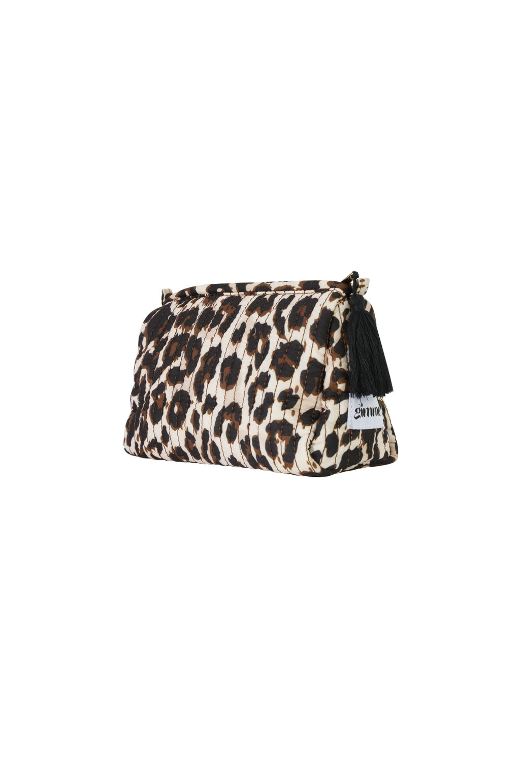 Bolsas de maquillaje con estampado de leopardo para uso diario, poliéster, accesorios de uso diario