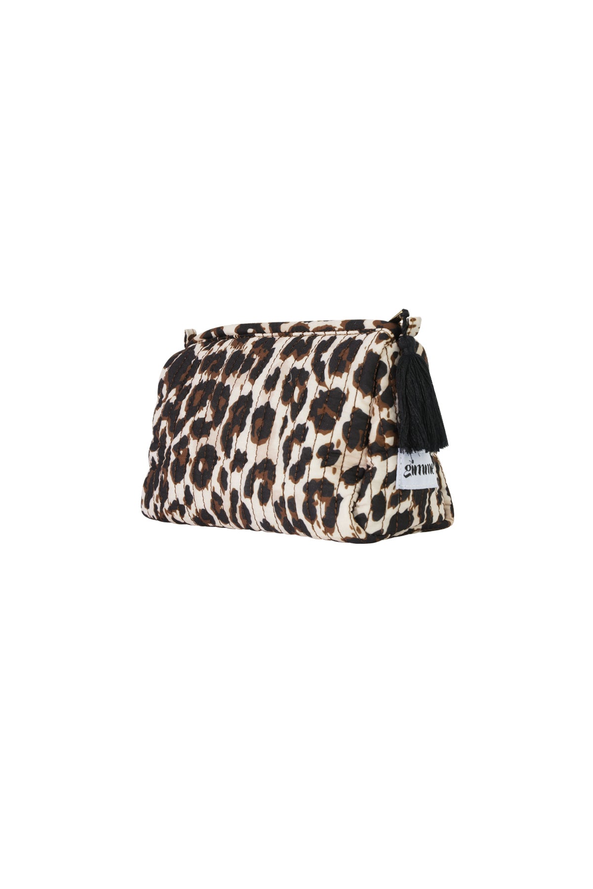 Bolsas de maquillaje con estampado de leopardo para uso diario, poliéster, accesorios de uso diario