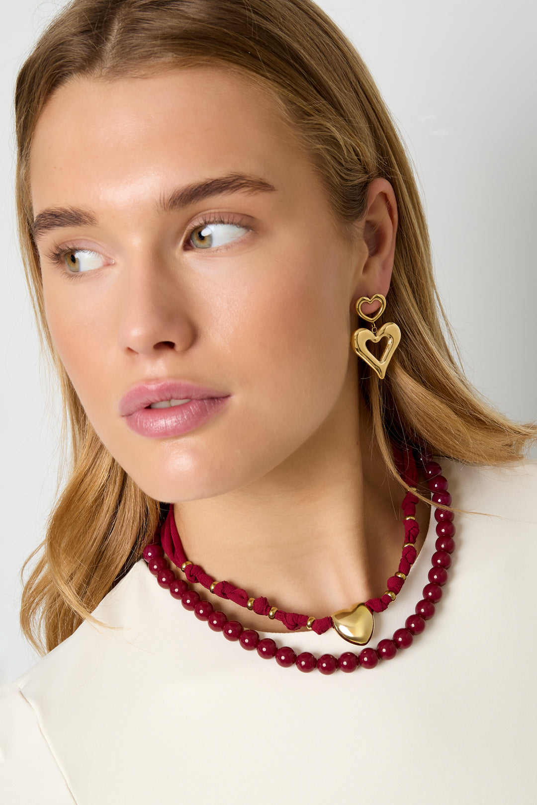 Collares colgantes Corazón Casual Diario Serie Simple Joyas para mujer