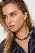 Collar de cuentas descoloridas - 12mm