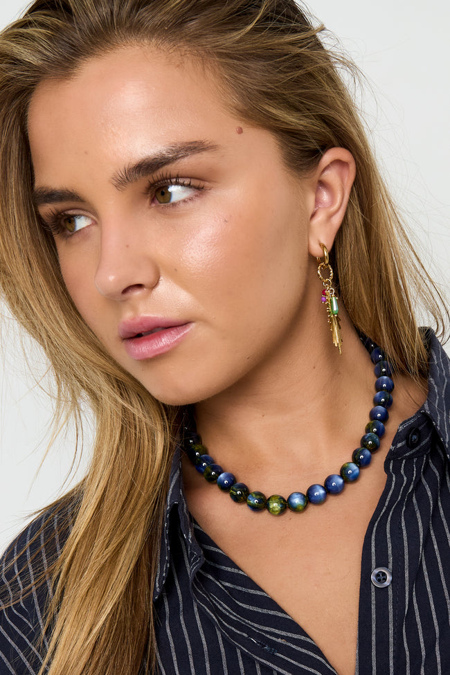 Collar de cuentas descoloridas - 12mm Main Image