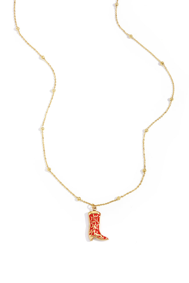 Collares colgantes botas Casual Diario Serie Simple Joyas para mujer Hover Image