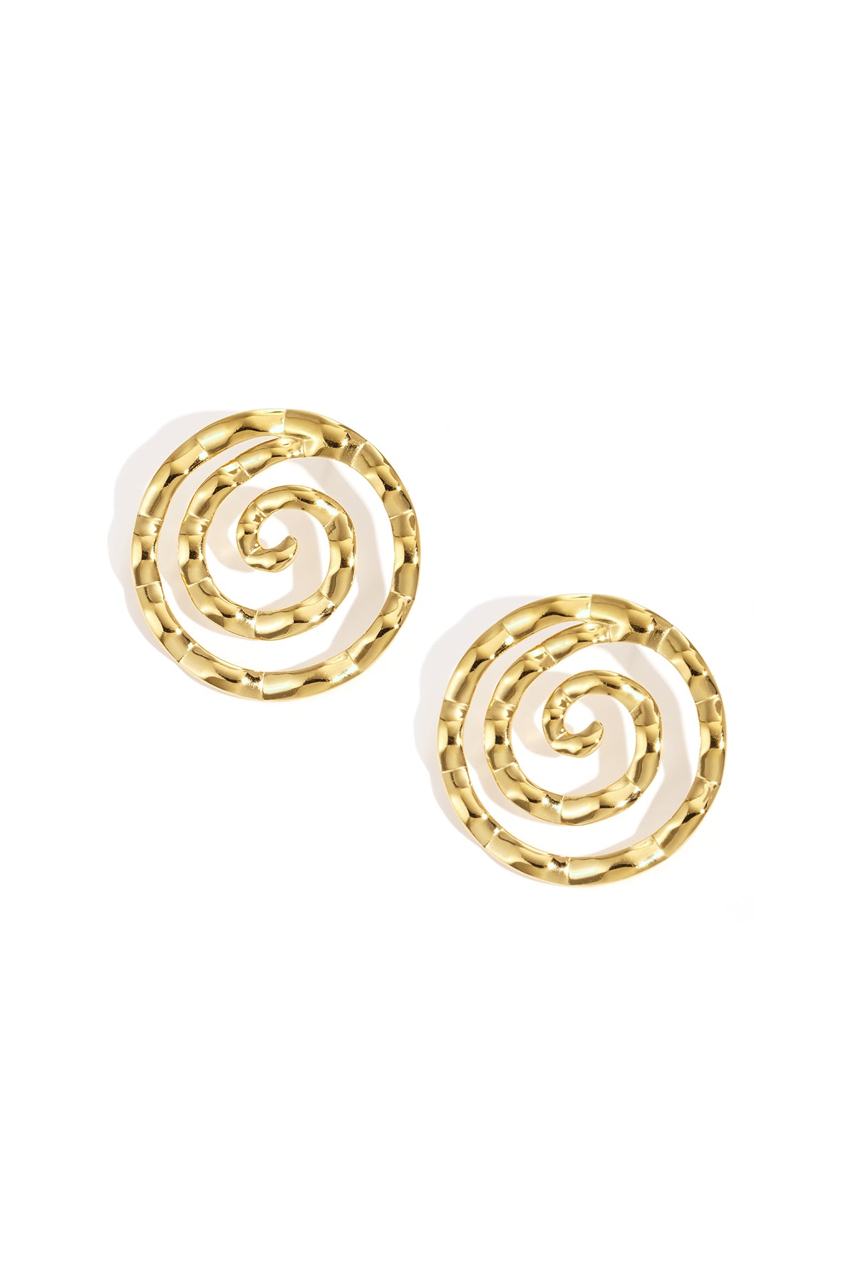 Pendientes de acero inoxidable con diseño de líneas simples y casuales para uso diario, joyería para mujer.